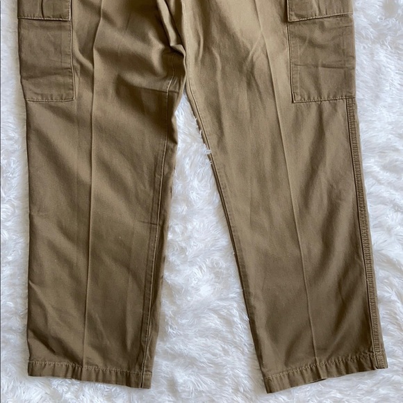 Dockers Tan Cotton Cargo Pants 38x32 - Picture 4 of 14